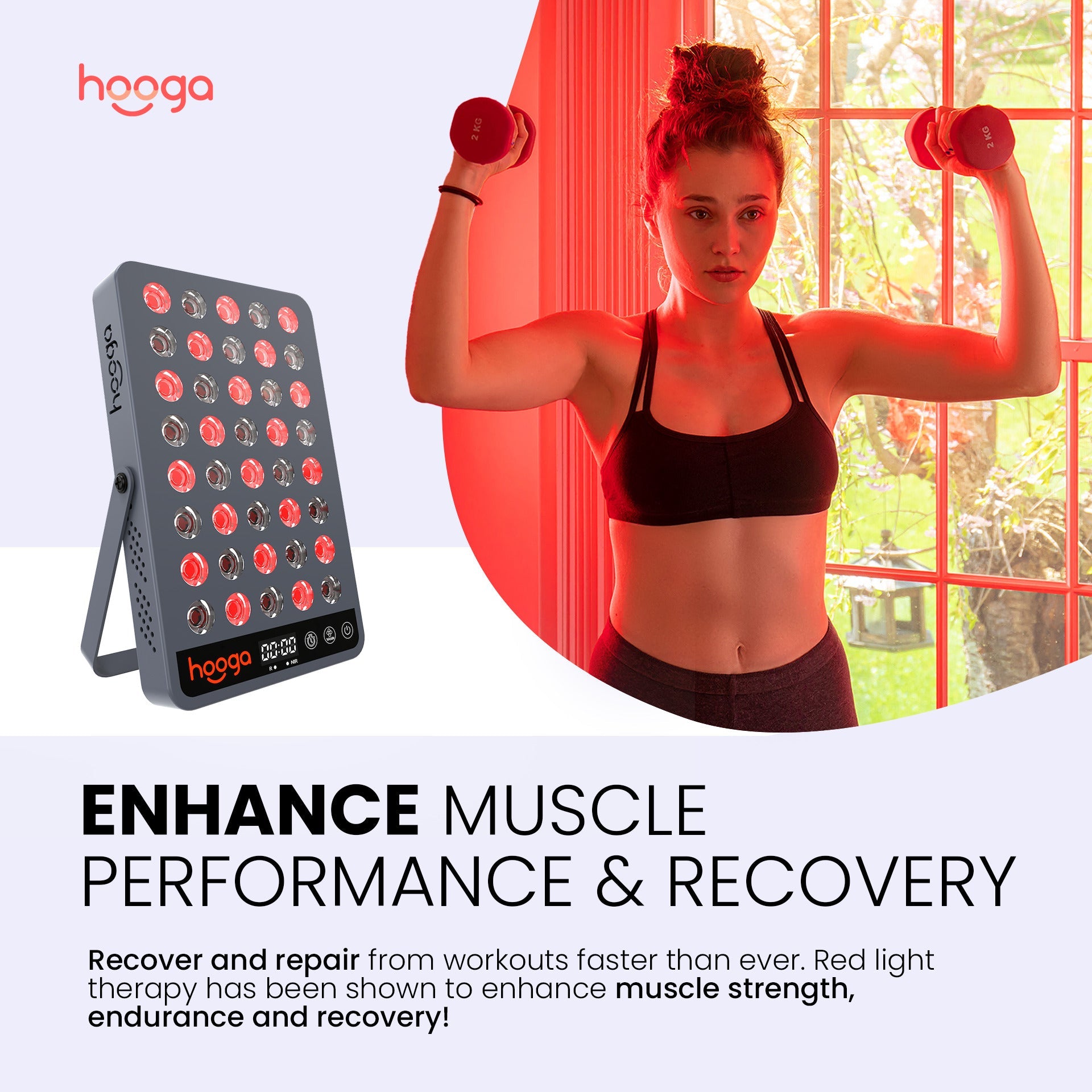 HG200 Red Light Therapy Panel