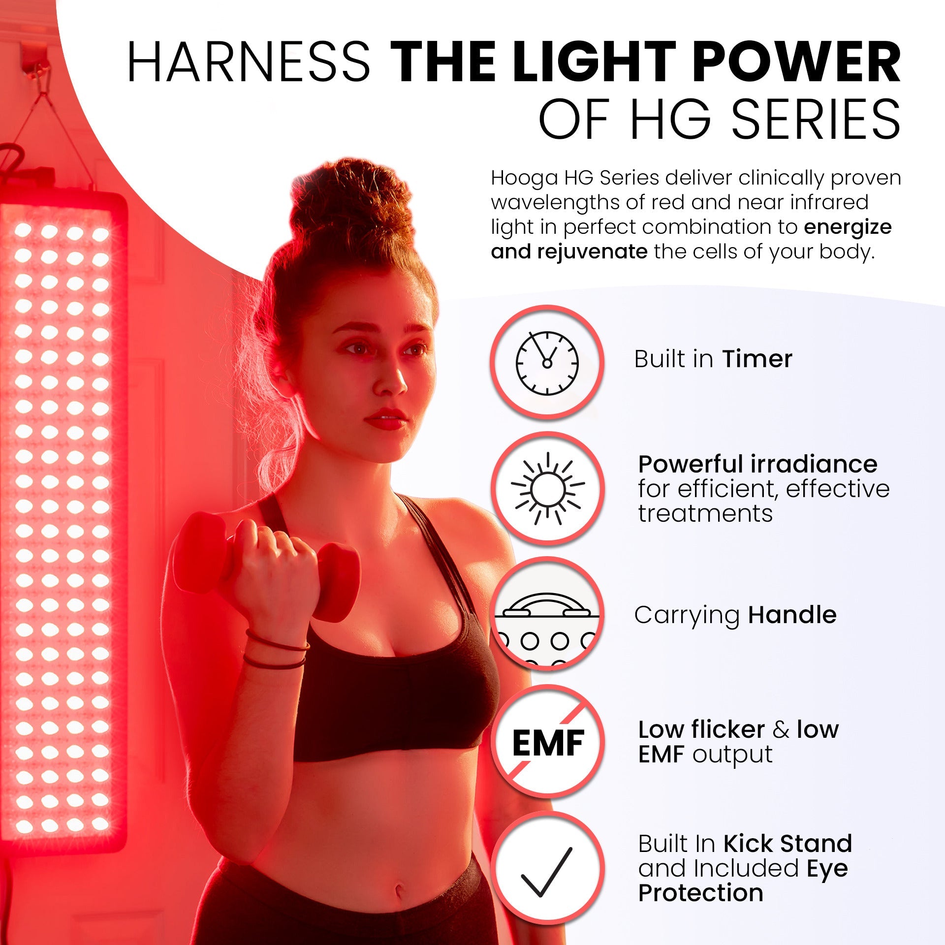 HG300 Red Light Therapy Device